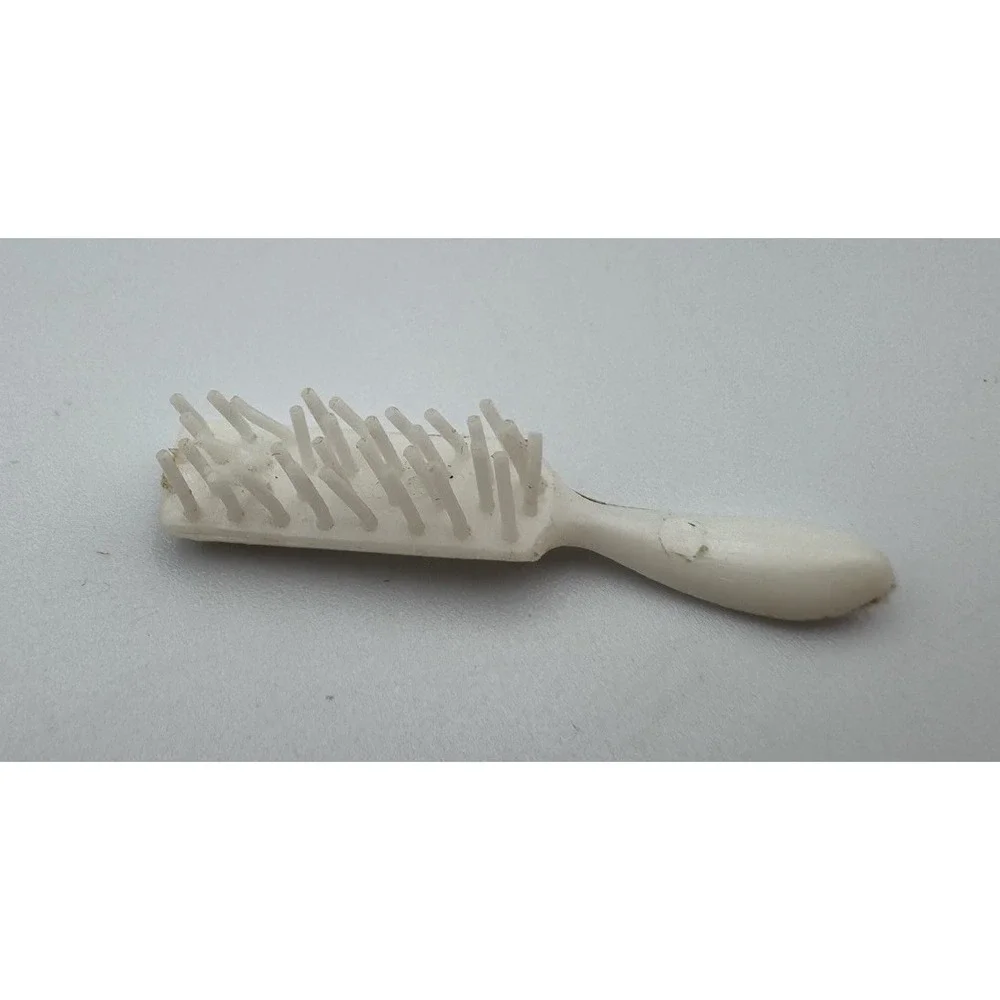 Vintage Barbie Francie 60's White Hair Brush - Picture 1 of 3